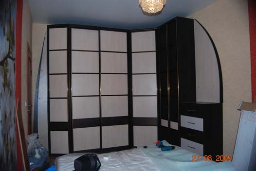 Шкаф для спальни 4 двери - элитная мебель Алеал, мягкая мебель